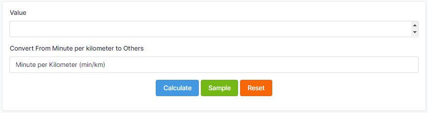 Pace Converter 